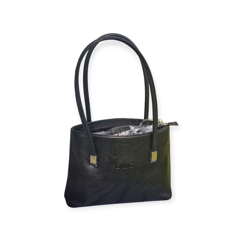 Dolce & Gabbana Elegant Black Shoulder Bag Women Small